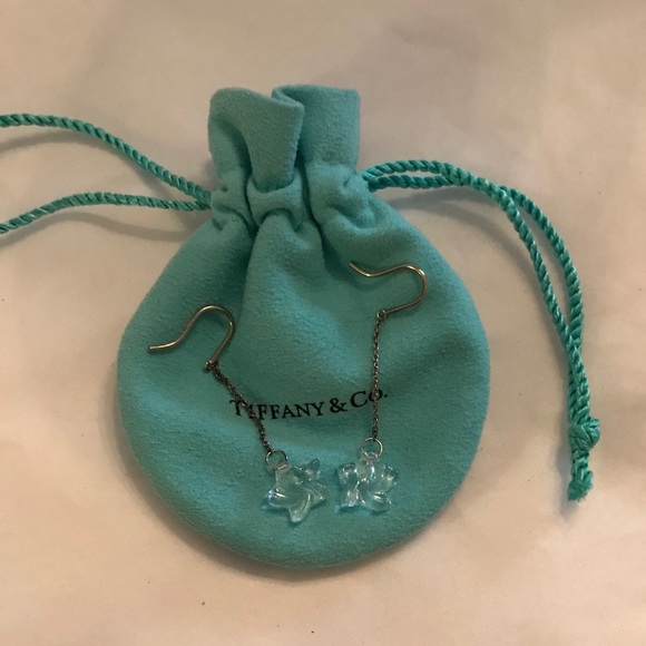 Tiffany & Co Peretti Silver Rock Crystal Star Ear - Picture 2 of 9